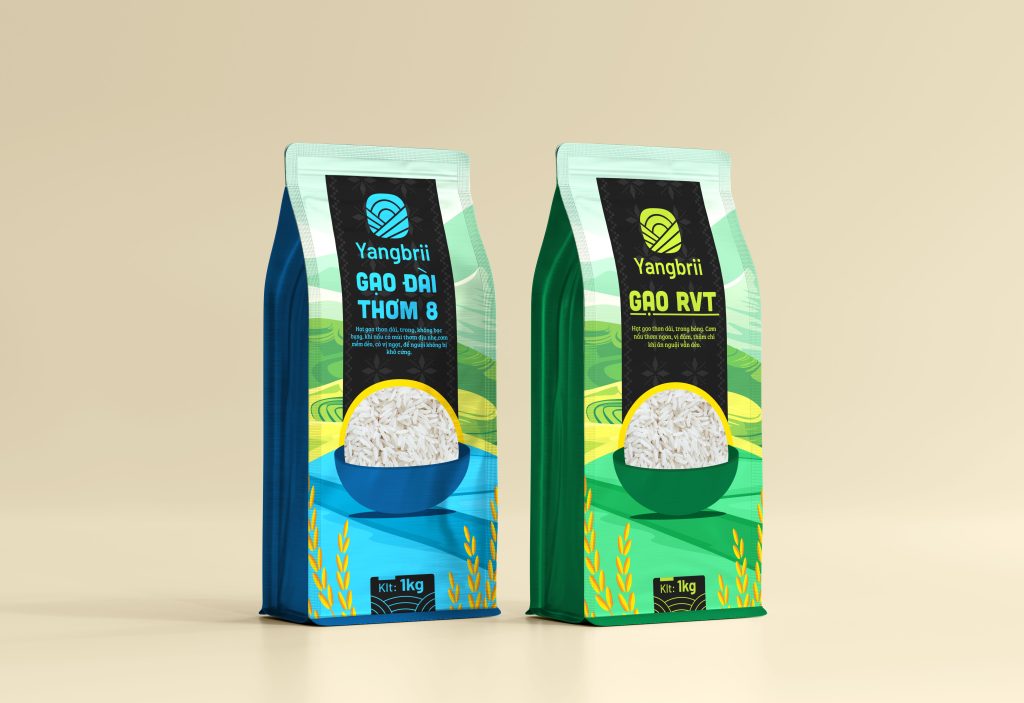 Dịch vụ thiết kế bao bì - Dự án thiết kế bao bì YangBrii